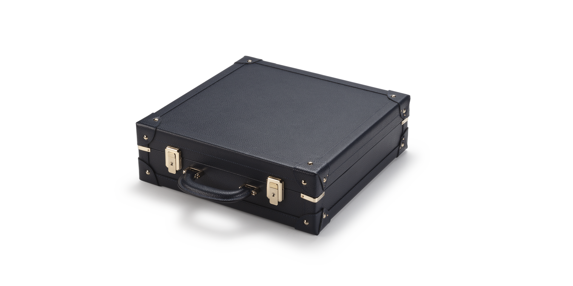 Genuine Leather Twenty-four Frame Trunk - Image 3