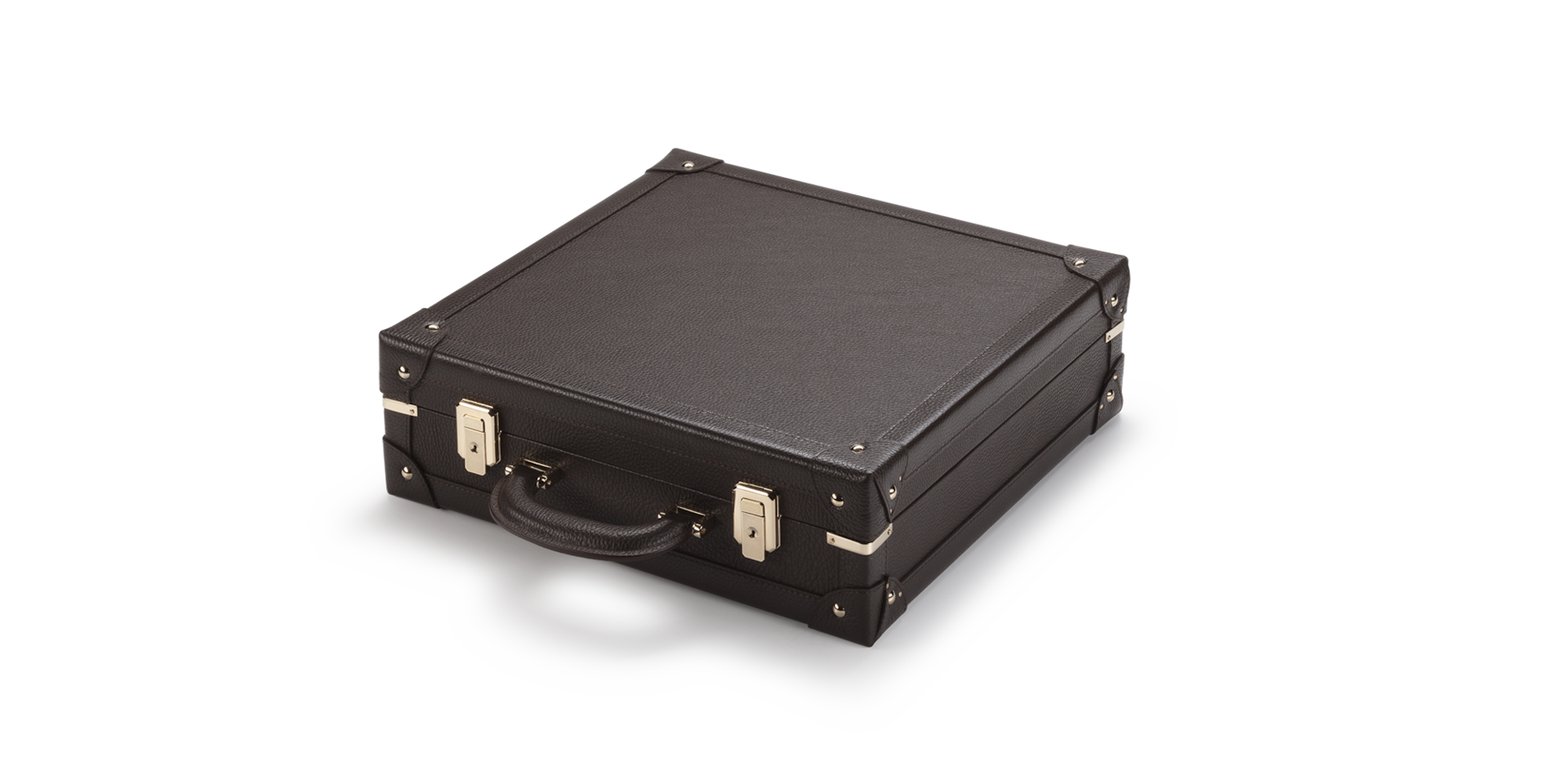 Genuine Leather Twenty-four Frame Trunk - Image 3