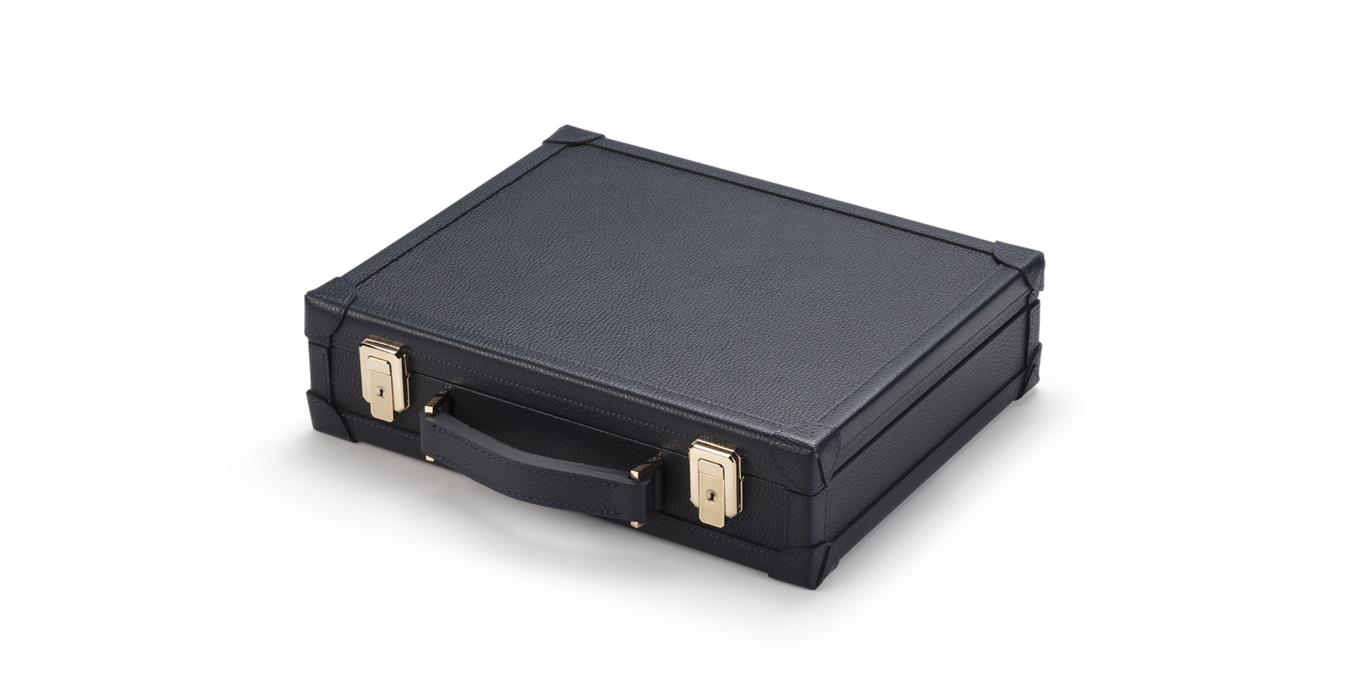 Genuine Leather Eight Frame Trunk - Image 2