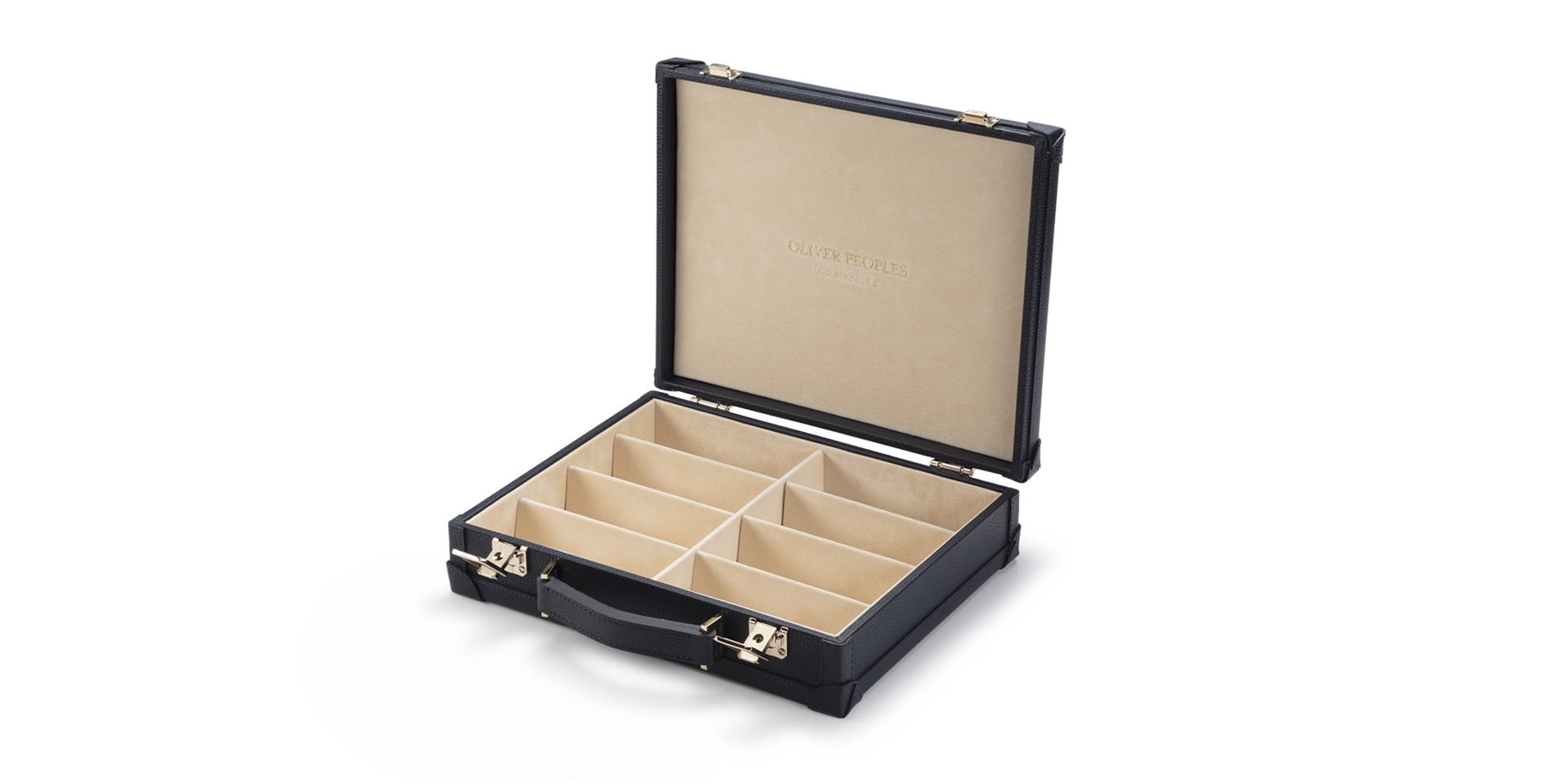 Genuine Leather Eight Frame Trunk